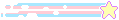 Pretty sparkly trans flag